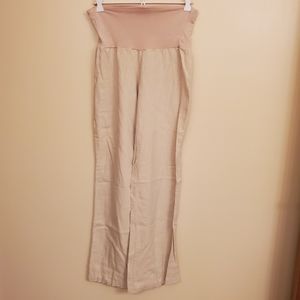 LOVE TREE maternity linen pants SIZE S